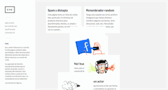 Desktop Screenshot of cvillavicencio.com